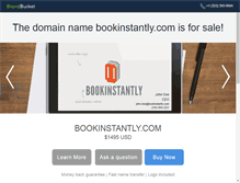 Tablet Screenshot of bookinstantly.com
